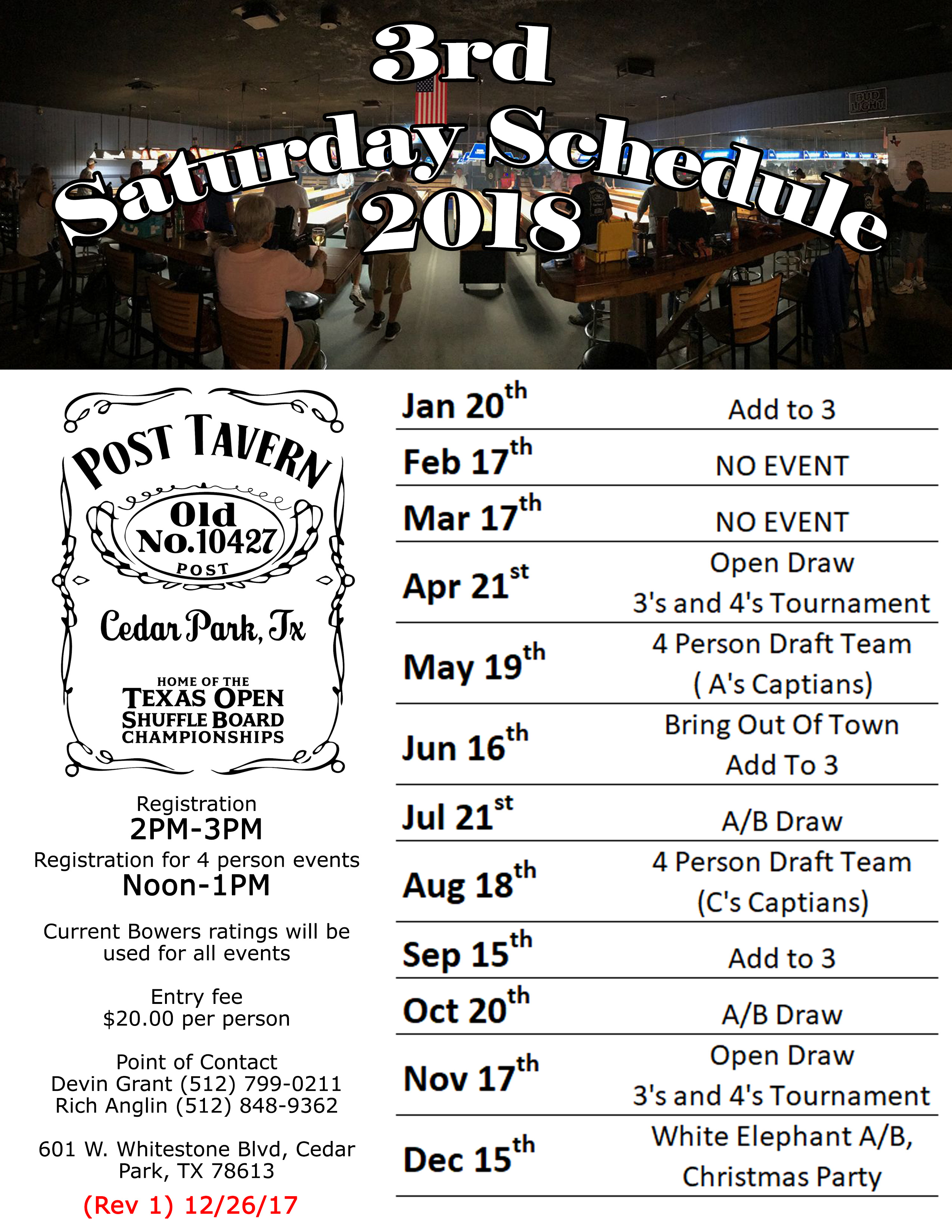 Table Shuffleboard Association site